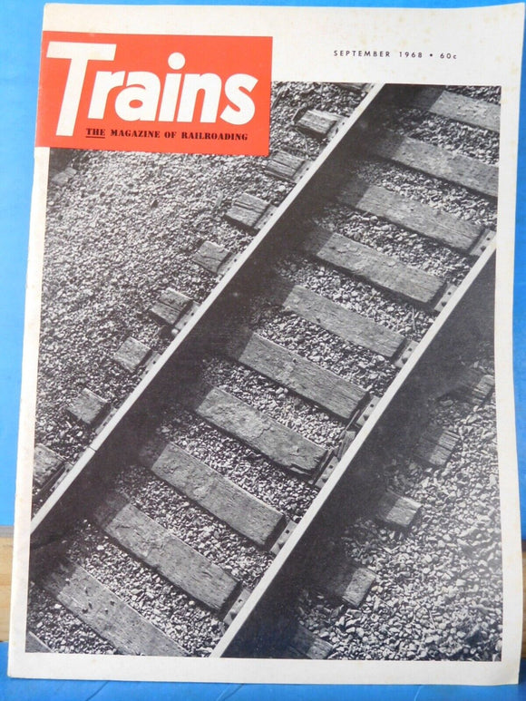 Trains Magazine 1968 September Tennessee is tough Feel the ground tremble