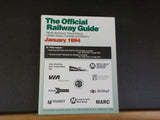 Official Railway Guide 1994 January North American Travel Edition