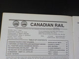 Canadian Rail #428 1992 May-June Canadian Pacific’s First Steamers