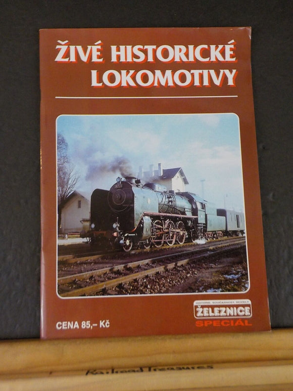 Zive Historicke Lokomotivy Special Cena 85-Kc