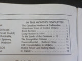 Upper Canada Railway Society Newsletter #501 July 1991 Abandoned Lines of Centra