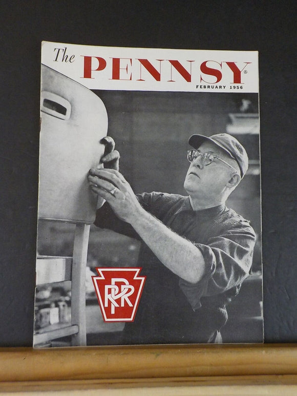 Pennsy Employee Magazine, The 1956 February Airplane Spotters