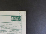 Nashville Chattanooga & St Louis Ry public timetable 1957 Spring NC&StL