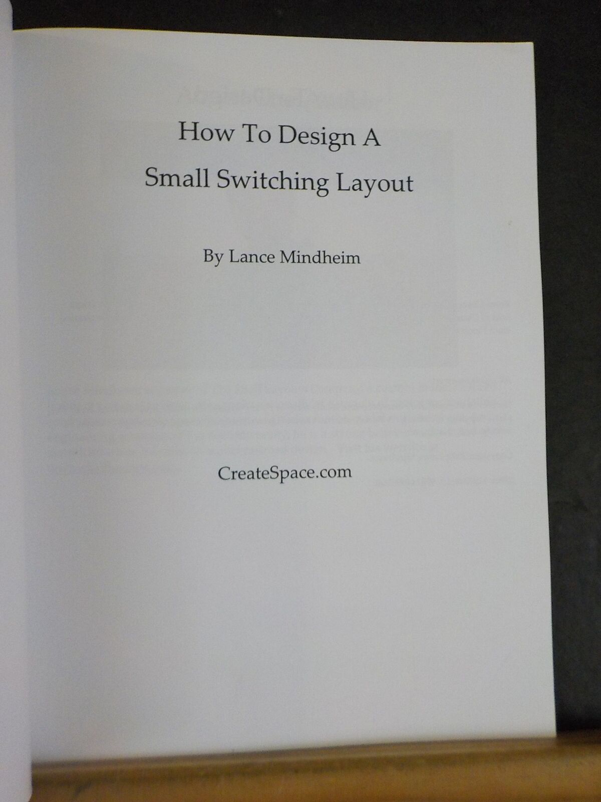 How to Design a Small Switching Layout by Lance Mindheim ...