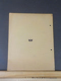 Norfolk and Western Railway Annual Report 16th June 30 1912 FOLD OUT MAP