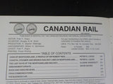 Canadian Rail #419 1990 November December Czar of Newfoundland