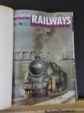 History of Railways Vol 2 Parts 25-48 w index     Bound Volume Blue