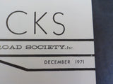 Wheel Clicks 1971 December Pacific Railroad Society