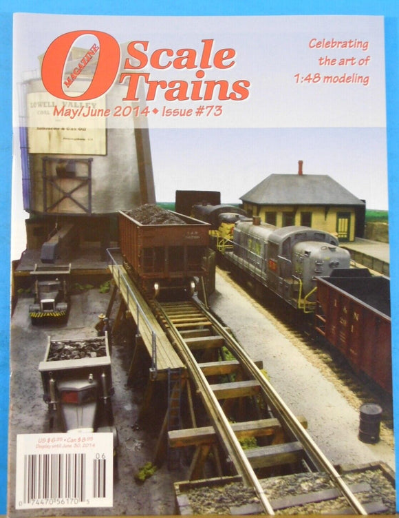 O Scale Trains #73 2014 May June Flemingsburg Junction