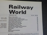 Railway World 1972 February Vol 33 No 381 Highland Yankee Tanks French RY museum