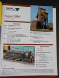 Model Railroading 2004 August C&N SW9 ALCO S-1s Styrene Coal tower