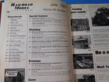 Railroad Model Craftsman Magazine Bound Volume 56 June 1987 - May 1988