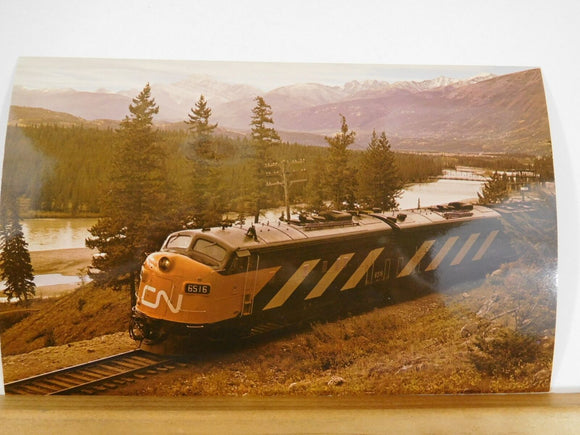 Postcard Canadian National Railways Locomotive #6516 5X9  Photo courtesy of  Can