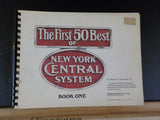 First 50 Best of New York Central System Book One NYC Spiral bound B&W photos