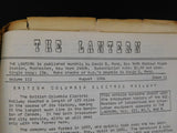Lantern Conducted, The by David G. Pond 1963-1964 Lantern Magazine plus