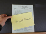 TT Trains 1956 May Vol 2 No 3 Stauter abdicates wole TT empire