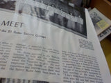 Norfolk and Western Magazine 1942 November Employee NEW weighing facility DAMAGE