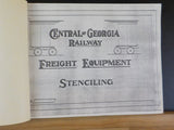 Central of Georgia Diagram Book Issued June 1964