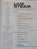 Live Steam Magazine 1983 Sept Climax line shaft Walschaerts Valve gear Torn cove