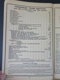 British Railways Passenger service including suburban services 1951 June 18-Sept