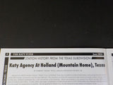 Katy Flyer Bulletin V32 #2 2010 June Katy Agency at Holland(Mountain Home), Texa