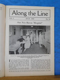 Along the Line 1927 July  New York New Haven & Hartford Employee Magazine