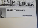 Train Sheet Railroadians of America 1978 Spring Those Compounds