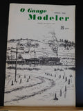 O Gauge Modeler 1953 March  Signaling Water tower Bild-a-Bricks