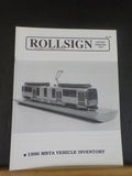 Rollsign Magazine of New England Transit News 1997 January February MBTA vehicle