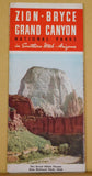 Grand Canyon Zion Bryce National Parks Brochure 1941 Southern Utah & Arizona UP