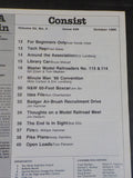 NMRA Bulletin 1986 October Minute Man ’86 Convention N&W 60-Foot Boxca