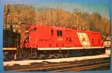 Postcard Jersey Central 1524 GP7 No.1524 Feb 1972