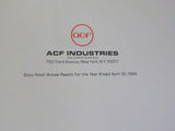 ACF Industries Annual Report 1968 April 30th Financials Statistical review