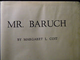 Mr Baruch by Margaret Coit Hard Cover 1957 784 Pages