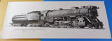 Print Mikado Type Freight Locomotive Class K2 by Alvin F. Staufer SIGNED