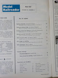 Model Railroader Magazine 1967 March Articulated hopped Build a brick enginehous