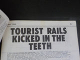 Upper Canada Railway Society Newsletter #429 July 1985 Tourist rails kicked in t