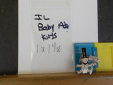 Jaycees Illinois Baby Abe In Light Blue Diaper With small Axe  Kids 1979  PIN