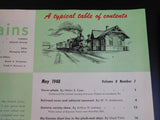 Trains Magazine Sample issue with a letter from AC Kalmbach