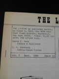Lantern, The by David G. Pond Vol 3 #12 Sept 1964