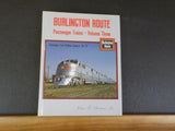 Burlington Route Passenger Trains Vol 3 by John F Strauss Jr  Hard Cover
