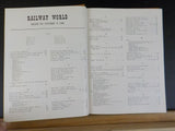 Railway World Bound Vol XVII Jan-Dec 1956