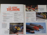 Classic Toy Trains 1995 November Lionel Layout American Flyer Build a layout