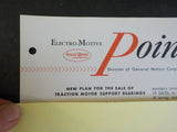 EMD Pointers 1958 January 2 New plan for the sale of traction motor support bear