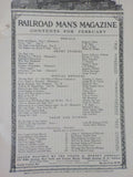 Railroad Man's Magazine 1912 February Honk & Horace Heroes of a new novel