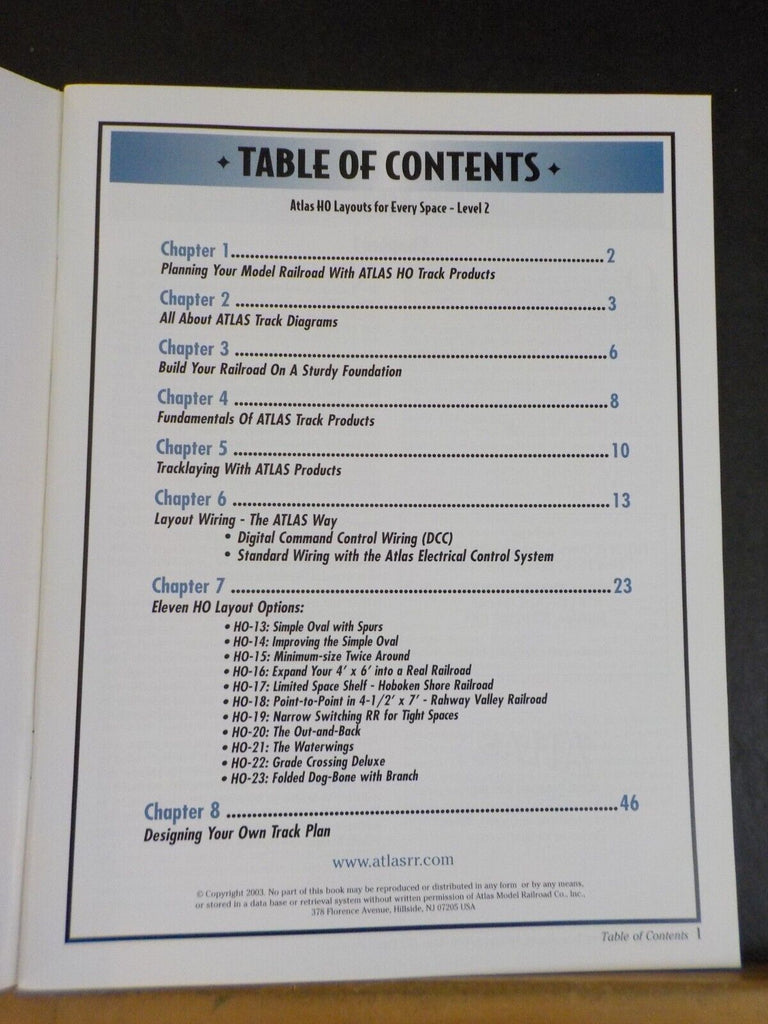 Atlas HO Layouts for Every Space Book #11 Layouts to suit your taste ...