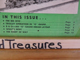 The Whistle Stop 1950 July O Gauge Model Railroading Trolley operation
