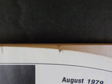 Model Railroader Magazine 1979 August Fonda Johnstown & Gloversville Railroad