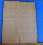 Reading Company Tally Book Jan 1962-Oct 31 1968