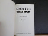 Diesel Rail Traction by WJK Davies Illustrated history Diesel Locos Railcars Tra